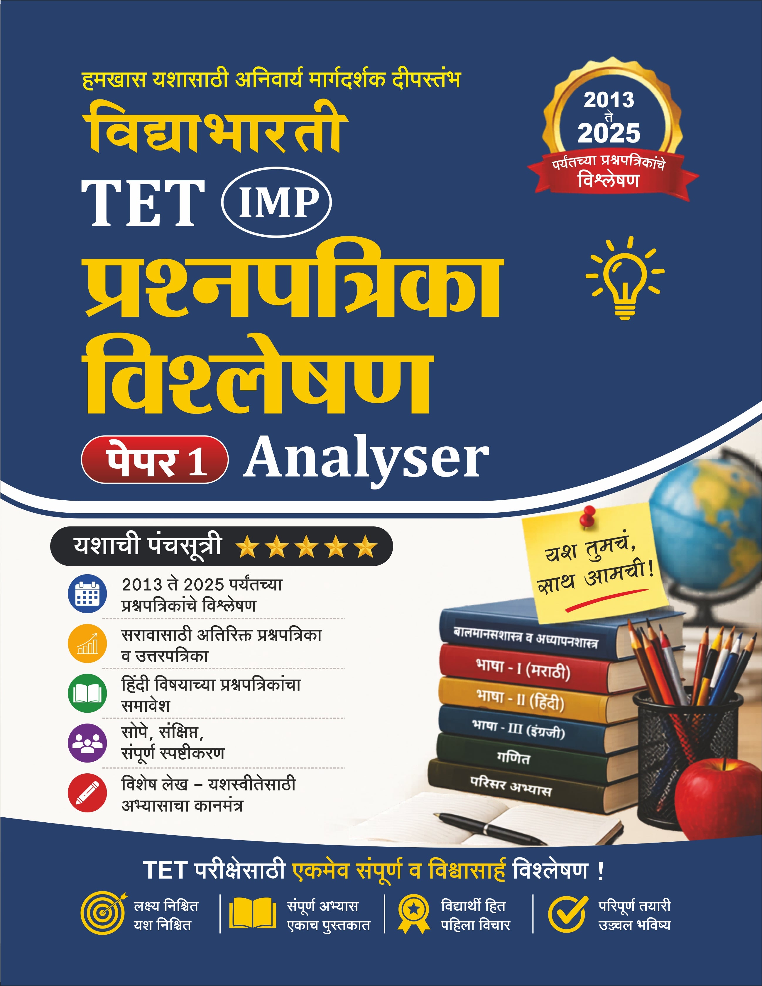 विद्याभारती TET प्रश्नपत्रिका विश्लेषण पेपर 1 Analyser